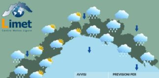 Meteo Liguria, rapido peggioramento nel pomeriggio-sera meteo Liguria sabato 13 settembre 2025