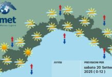 Meteo Liguria, ancora scampoli di estate ma lunedì torna la pioggia meteo Liguria sabato 20 settembre 2025