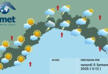 Meteo Liguria, possibili temporali su Centro e Levante, migliora nel week end
