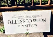 Genova, ancora vandalizzata la targa dedicata a Norma Cossetto a Oregina norma cossetto targa capovolta