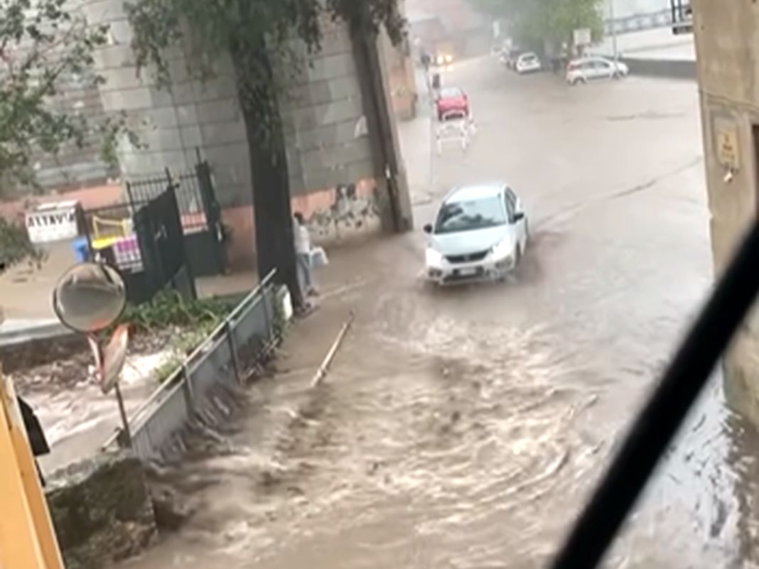 Quiliano rio Ciaso esondato 1 settembre 2025