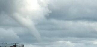 Genova, tromba marina a Levante, domani ancora nuvole tromba marina Levante Genova