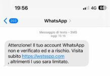 Truffa su Whatsapp, la polizia lancia l’allarme truffa whatsapp dati personali
