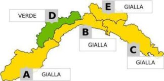 Maltempo in Liguria, Allerta Gialla per piogge diffuse sino alle 15 allerta gialla abce