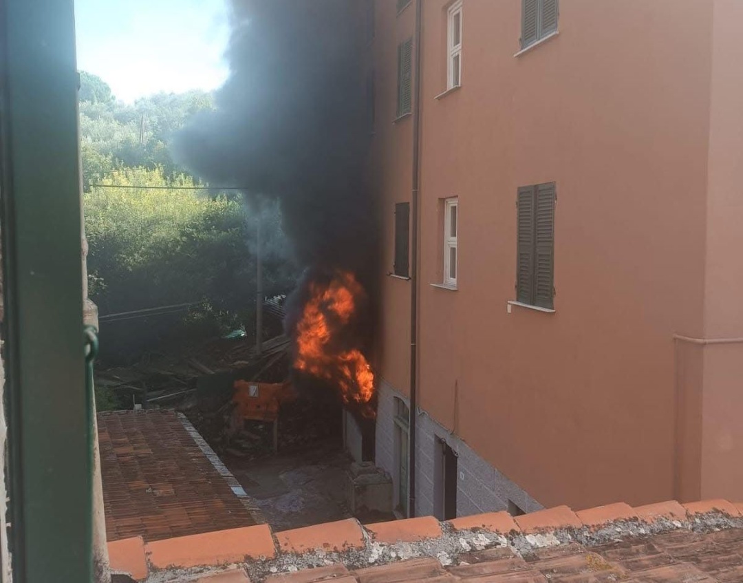 Incendio Grazie Portovenere