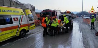 Genova, incidente nel cantiere del Terzo Valico: un operaio all’ospedale Operaio ferito Terzo Valico