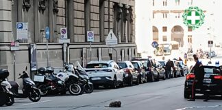 Genova, secondo pacco sospetto: questa volta in via Macaggi, strada chiusa Pacco abbandonato via Macaggi