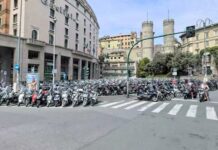 Genova, in arrivo 76 parcheggi per le moto in più in piazza Dante Piazza Dante Genova