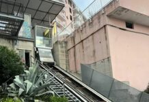 Pra’, ascensore inclinato di via Novella ancora fermo ascensore inclinato via Novella Prà