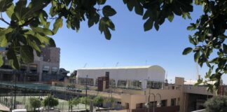 Genova, proteste per la copertura dei campi padel di corso Quadrio campi padel corso Quadrio