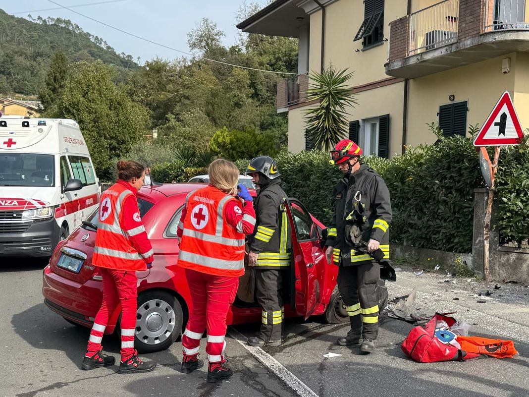incidente via Buonviaggio la spezia