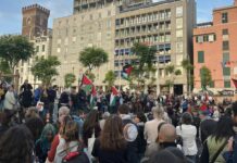 manifestazione Genova flotilla 8 ottobre 2025