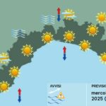 meteo Liguria mercoledì 15 ottobre 2025