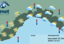 Meteo Liguria, ancora instabilità e possibili piovaschi meteo liguria mercoledì 22 ottobre
