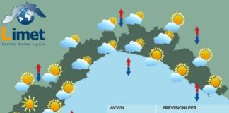 Meteo Liguria, aumentano le nuvole ma senza pioggia meteo Liguria mercoledì 8 ottobre 2025