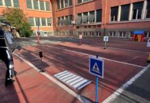 Savona, educazione stradale con la polizia locale alla scuola Astengo polizia locale savona educazione stradale