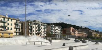Genova, cade con la bici allo skate park di Pra’ e si ferisce all’addome skate park genova pra'