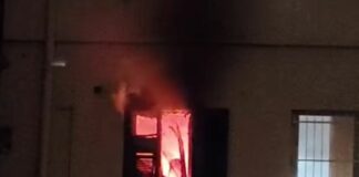 Genova, appartamento a fuoco in via Bobbio: soccorsi sul posto Incendio via Bobbio