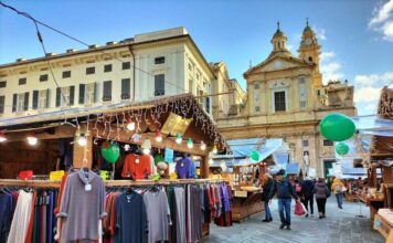 Mercatino di Natale piazza Matteotti