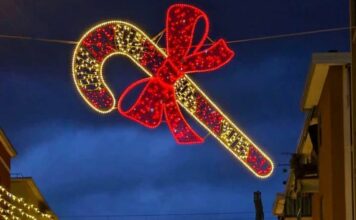 Recco luminarie Natale 2025