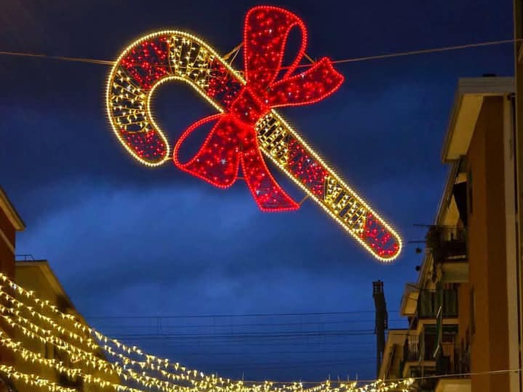 Recco luminarie Natale 2025