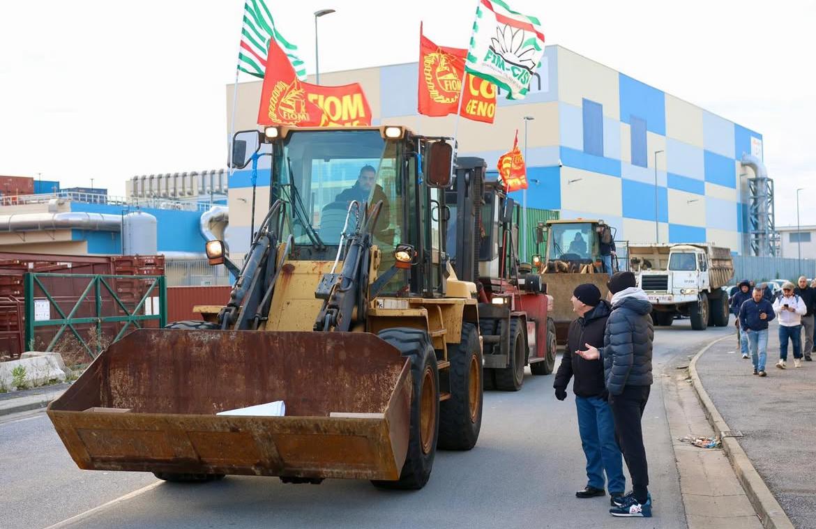 Sciopero lavoratori ex Ilva