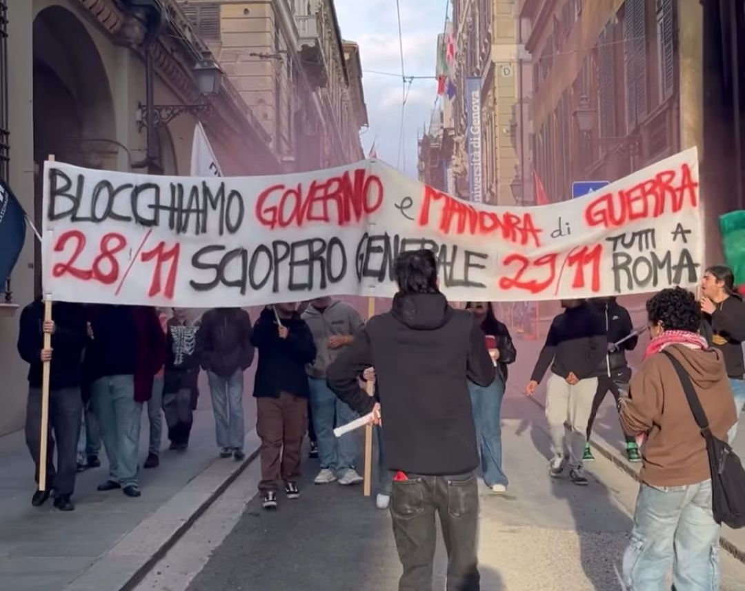 Sciopero studentesco Genova