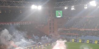 Striscioni contro giornalisti durante Genoa-Fiorentina, indagini in corso Stadio Ferraris contestazione Genoa