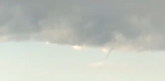 Maltempo Liguria, tromba marina a largo di Imperia Tromba marina Imperia