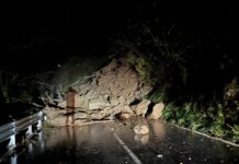 Maltempo in Liguria, frane e smottamenti sulle strade della provincia di Genova frana maltempo genova