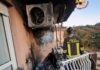 Pontedecimo, in fiamme il condizionatore su un poggiolo, ragazza ferita incendio condizionatore via fratelli gazzo pontedecimo