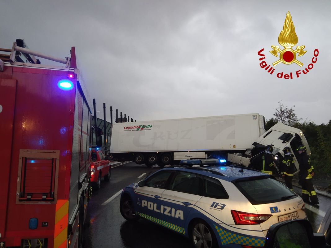 incidente Voltri A10 15 novembre 2025