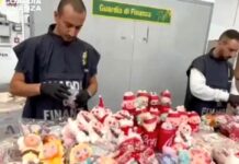 Labubu, maxi sequestro della Guardia di Finanza a Genova Labubu sequestro