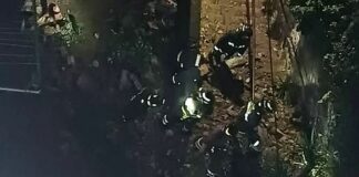 Maltempo a Genova, crolla muraglione a Marassi marassi frana salita orso