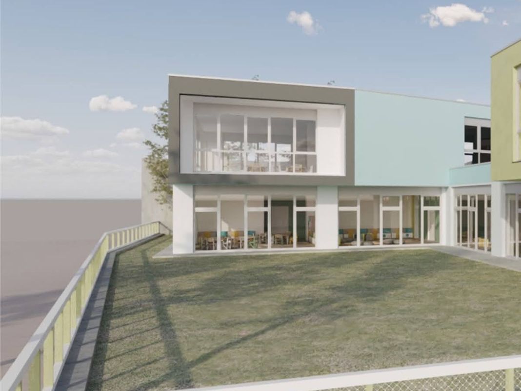 Marassi nuova scuola viale Bracelli