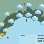 meteo Liguria domenica 23 novembre 2025