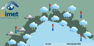 Meteo Liguria, in arrivo temporali anche intensi, scatta l’Allerta Gialla meteo Liguria domenica 2 novembre 2025