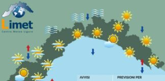 Meteo Liguria, nuvole in aumento nel pomeriggio ma niente pioggia meteo Liguria lunedì 10 novembre 2025
