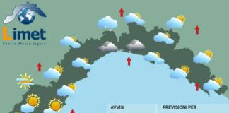Meteo Liguria, aumentano le nuvole e possibili piovaschi sino a giovedì meteo Liguria martedì 11 novembre 2025