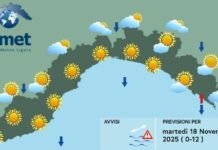 Meteo Liguria, torna il cielo sereno ma calano le temperature meteo Liguria martedì 18 novembre 2025
