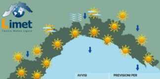 Meteo Liguria, ancora tempo stabile e asciutto, temperature in calo meteo Liguria martedì 4 novembre 2025