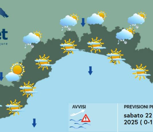 Meteo Liguria, netto miglioramento in giornata ma resta il freddo meteo Liguria sabato 22 novembre 2025