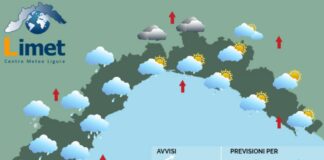 Meteo Liguria, veloce perturbazione sulla Liguria, migliora nel week end meteo Liguria venerdì 7 novembre 2025