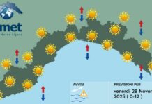 Meteo Liguria, ancora bel tempo sino a sabato, peggiora da domenica meteo liguria venerdì 28 novembre 2025