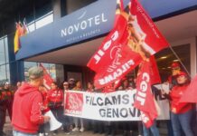 Novotel licenzia a Genova e scatta il presidio di protesta Novotel presidio protesta Genova