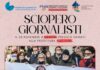 Sciopero dei Giornalisti, a Genova presidio davanti alla Prefettura sciopero giornalisti genova