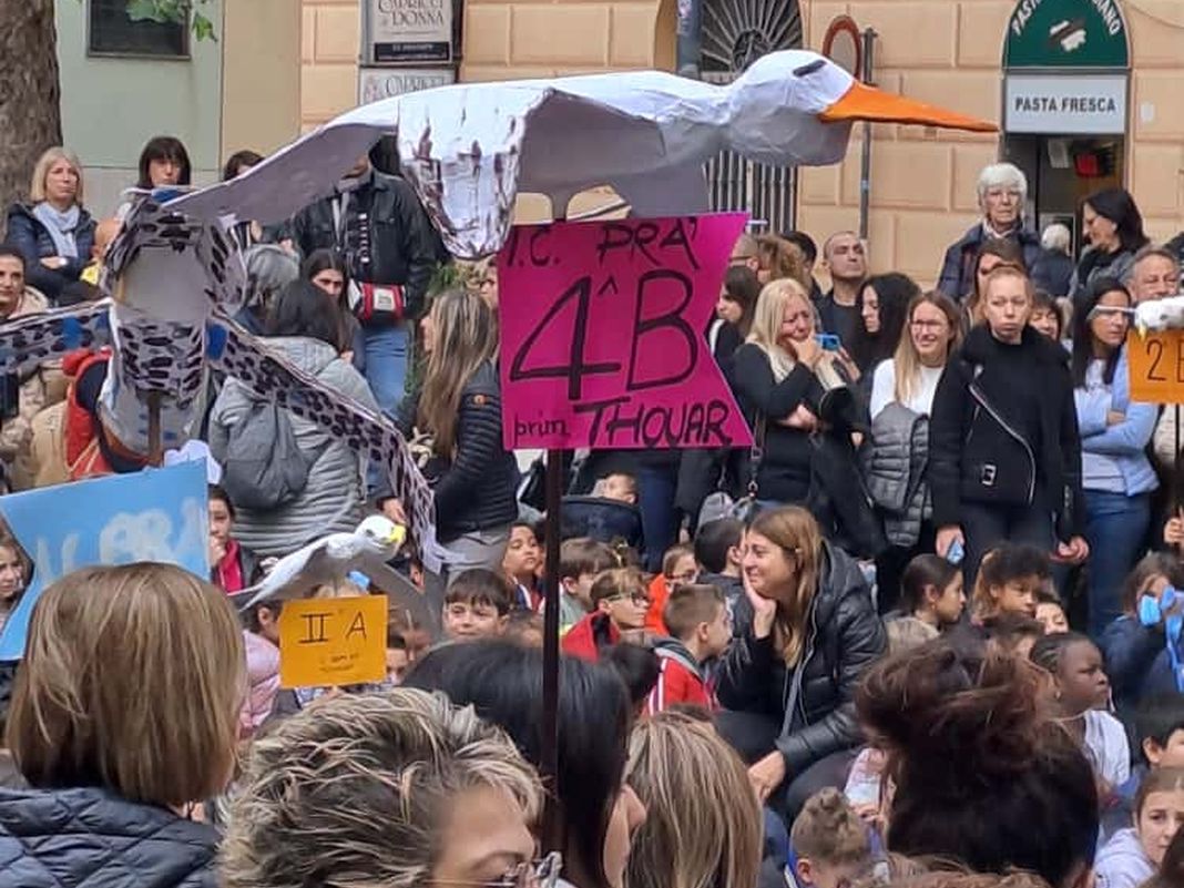 Sestri Ponente Moby Dick performance teatro strada