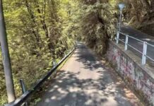 Rapallo, chiusa per uno smottamento la strada dove è morto Davide Rastelli via del Castellino Rapallo