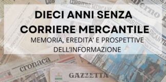 Dieci anni senza il Corriere Mercantile, giovedì l’incontro a Genova Dieci Anni senza il Corriere Mercantile
