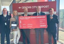 Aeroporto di Genova, nuovo record di passeggeri: superato il primato del 2019 Record passeggeri Aeroporto Genova